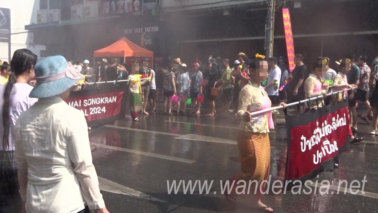 Buddha statues Parade